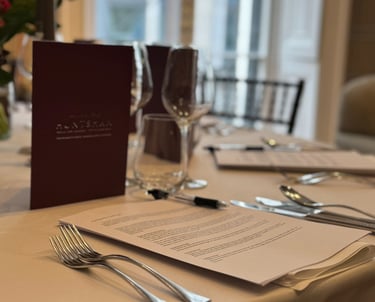 Formal wine tasting; posh wine tasting; sommelier experience 