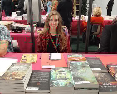 stand azelma sigaux fete du livre de saint etienne