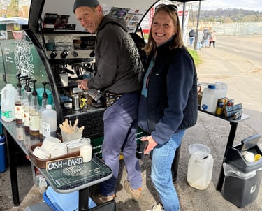 Coffee cart