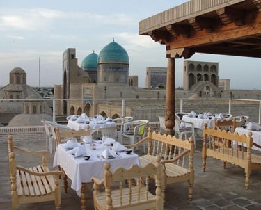 Minorai Kalon Bukhara Restaurant, Uzbekistan