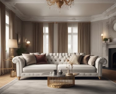 A car is covered in thick white foam, indicating it is being washed. The foam is spread over the entire surface, including the windows and wheels. The scene takes place outdoors with some greenery and buildings visible in the background.