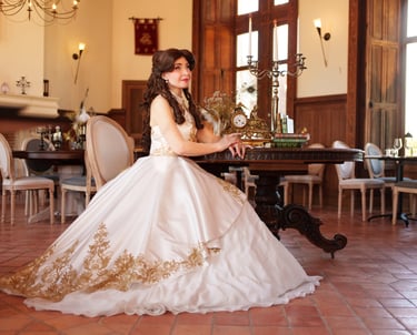 Robe princesse mariée belle et la bete disney idyia creations sur mesure personnalisable cergy