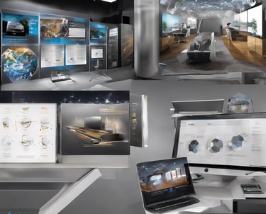 A vibrant, neon-lit booth in a dark setting prominently displays the words 'Ticket Point' with a dynamic superhero illustration. The colorful neon lights create a lively and energetic atmosphere, illuminating the immediate surroundings. In the foreground, silhouettes of people are visible, suggesting a bustling environment, possibly a fair or an event.