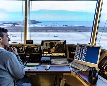 Torre de control de aeropuertos