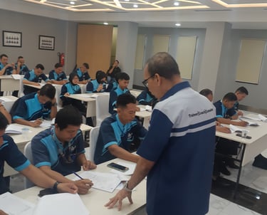 Proses uji sertifikasi BNSP oleh asesor adaka sinergi indonesia