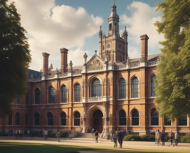 Cambridge university mockup