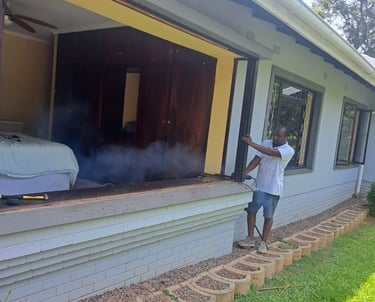 Broken window and glass replacement in Amanzimtoti, Durban