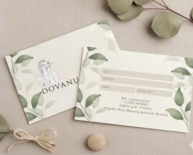 Dovanų kuponas masažui – puiki dovana poilsiui ir atsipalaidavimui