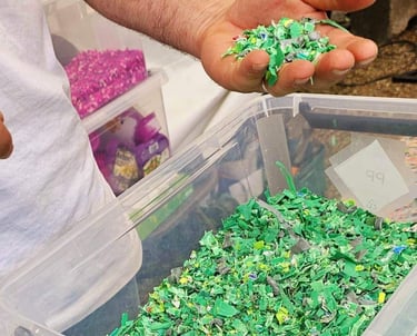 broyage et transformation plastique