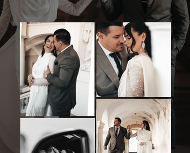 Artistic Wedding Films, Intimate Weddings, Bridal Portraits,