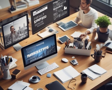 A diverse selection of home goods arranged attractively.