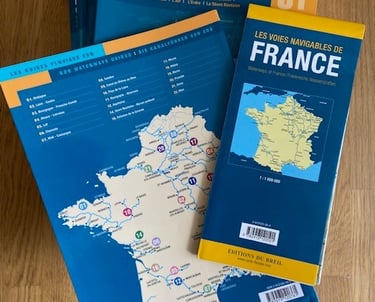 Carte Fluviale France