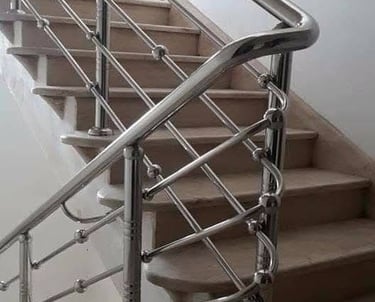 menuiserie inox maf metal escalier inox 304