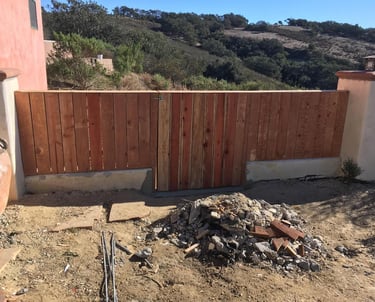 Fence with Gate