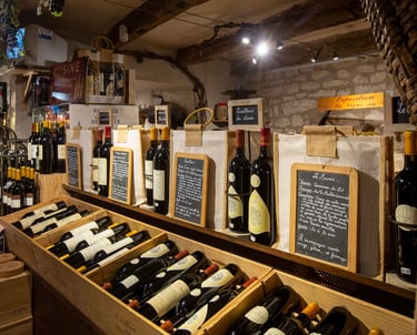 La cave du Musée du Vin