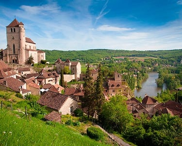 Le village de Saint-Cirq Lapopie