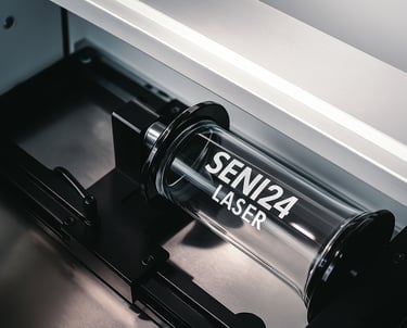 Gravure laser sur verre