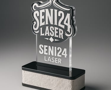 Trophée plexiglas personnalisé