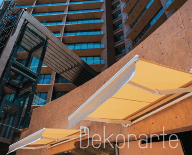 toldo de proyección, proyectos corporativos