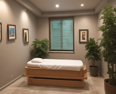 A serene spa environment showcasing relaxation and wellness.