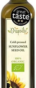a bottle of sunflower oil