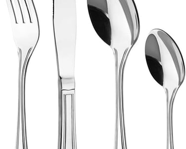 a set of silverware with a fork and spoon