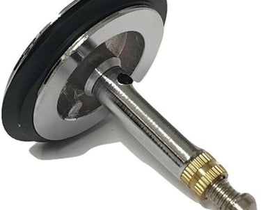 a metal wheel with a metal wheel and a metal wheel