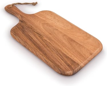 a wooden cutting board with a wooden cutting board