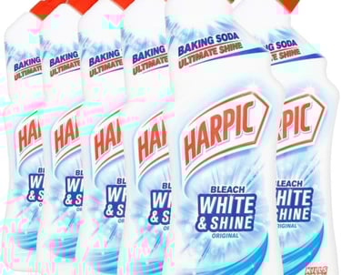 a group of four bottles of harlick whitening