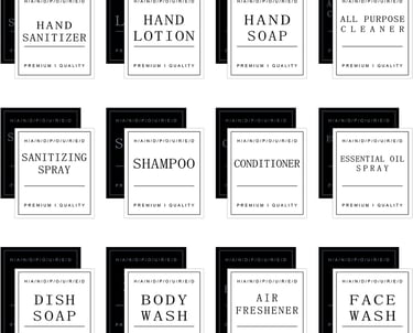 a variety of soap bars with different types of soap