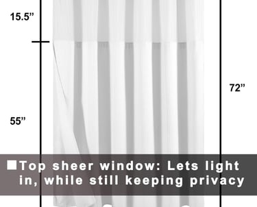 a curtain with a curtain in the middle of it and a curtain