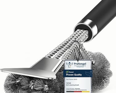 a brush cleaner brush with a cleaning brush