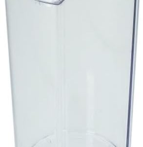 a clear plastic container with a clear lid