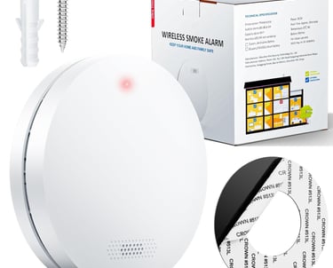 a wireless wireless home security alarm alarm clock