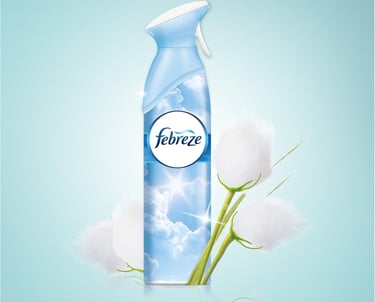 a bottle of geleeze with a flower in the background