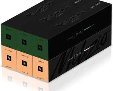 a box of books with a black and white cover