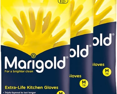 a pack of 3 extra extra latex gloves