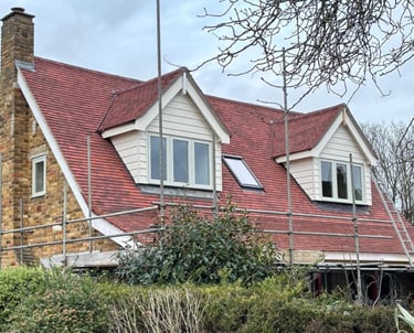Replacement roof installed by Sunbury Roofing Contractors in Sunbury-on-Thames