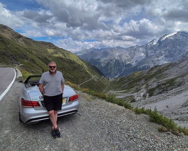 stelvio pass by car