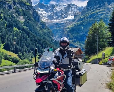 switzerland by motorcycle
