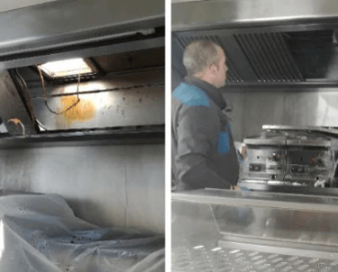 Nettoyage food truck 59, lavage camion pizza Nord pas de Calais