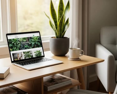 Consejos para el jardín a través de Newsletter tranquilamente en casa