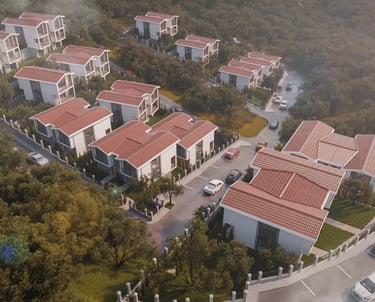 Denize yakın çelik yapılı villa, İkonya Dolungaz Karaburun