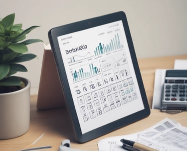 A professional consultation setting with a medical professional sitting at a desk facing a client. The room has a modern aesthetic with white walls decorated with framed certificates. The desk is organized with office supplies, a laptop, and a fruit bowl in the center.