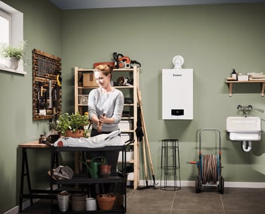 Vaillant boiler kitchen