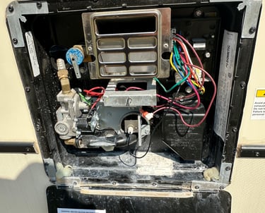 a Dometic RV Water Heater