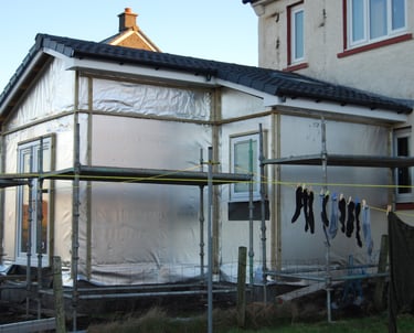 Side and back Extensions - Isle of Islay