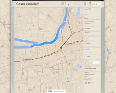 Mobile app interface used by field teams to log waste collection activities.