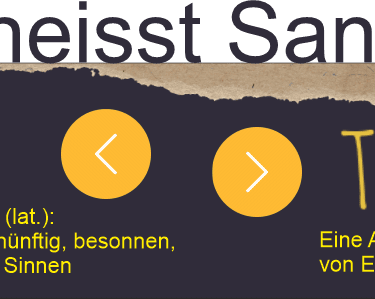 Was heisst Sanaterik