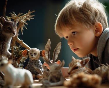 Enfant en difficultés, aide dans les apprentissages/expériences/apaisement